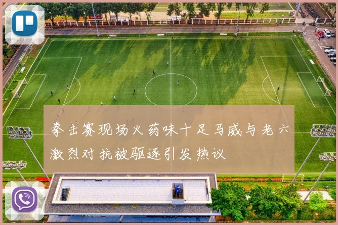 拳击赛现场火药味十足马威与老六激烈对抗被驱逐引发热议